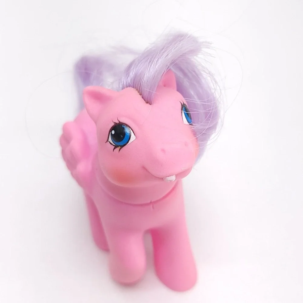 Vintage 1987 Hasbro‎ My Little Pony G1 Baby North Star Pegasus Pink First Tooth